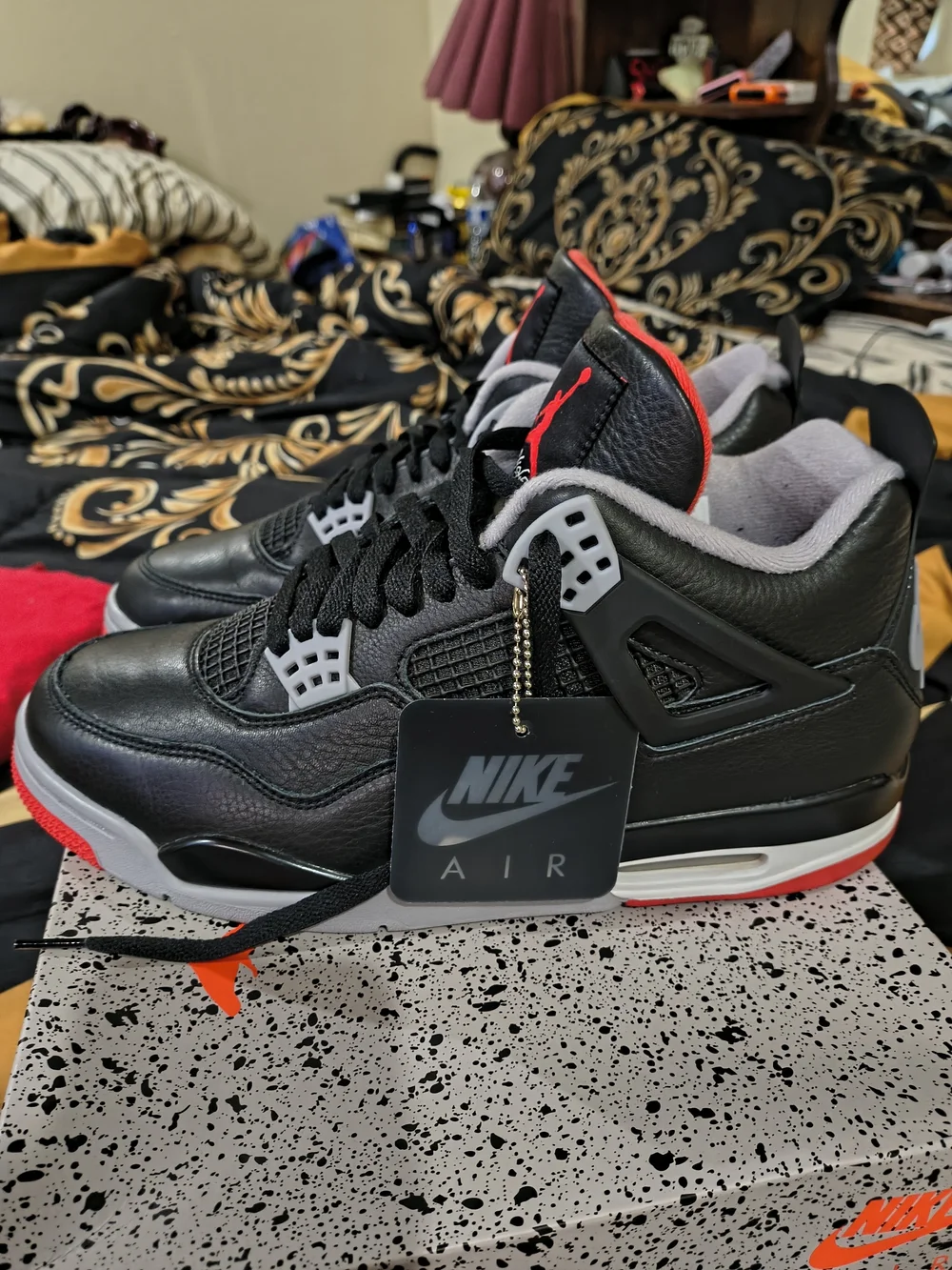 Nike Air Jordan Shoe Box - Black, White, Red